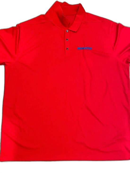3XL Nike Men's 3 Button Polo Shirt Athletic Work Wear Casual Komatsu Machining